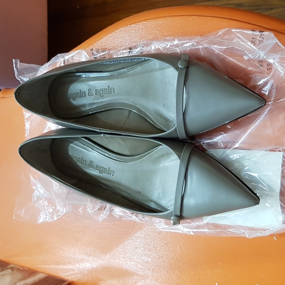 Spanish Leather Elegant Pointy Flats 36 - Picture 7 of 17